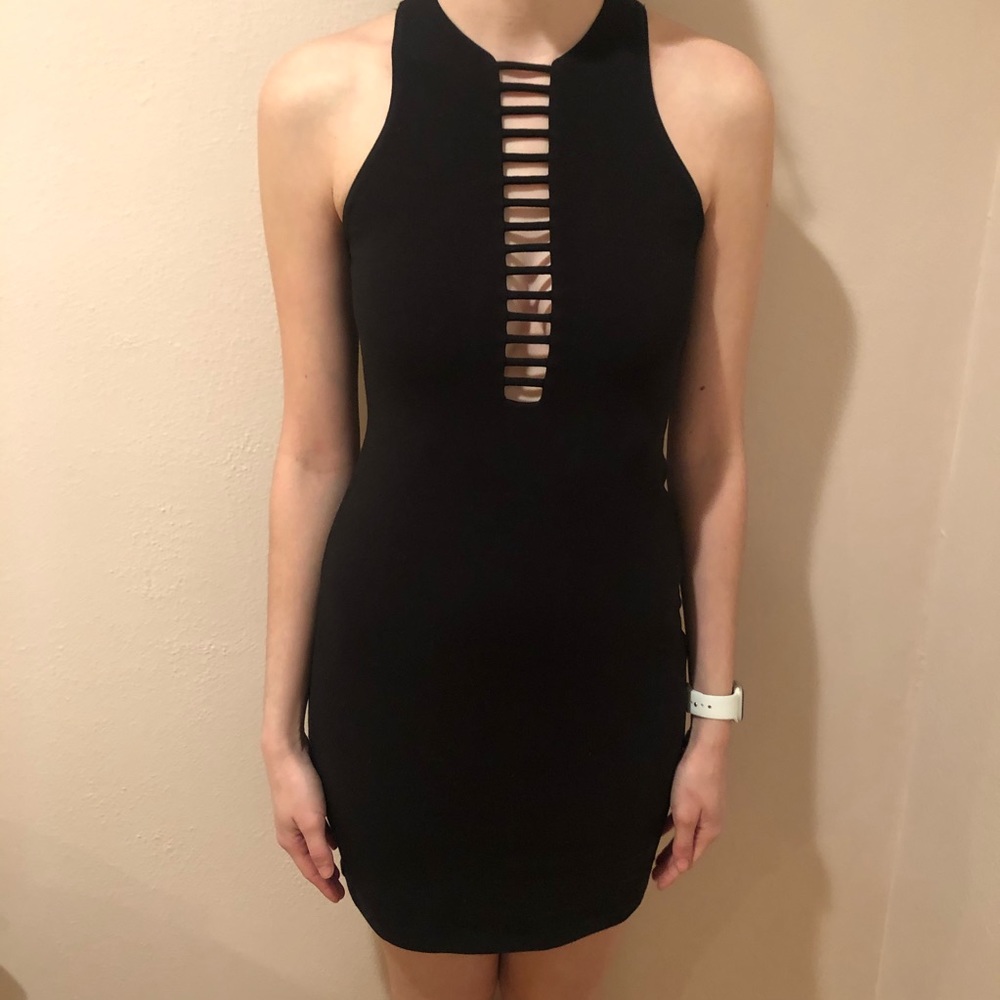 Express black Bodycon dress
